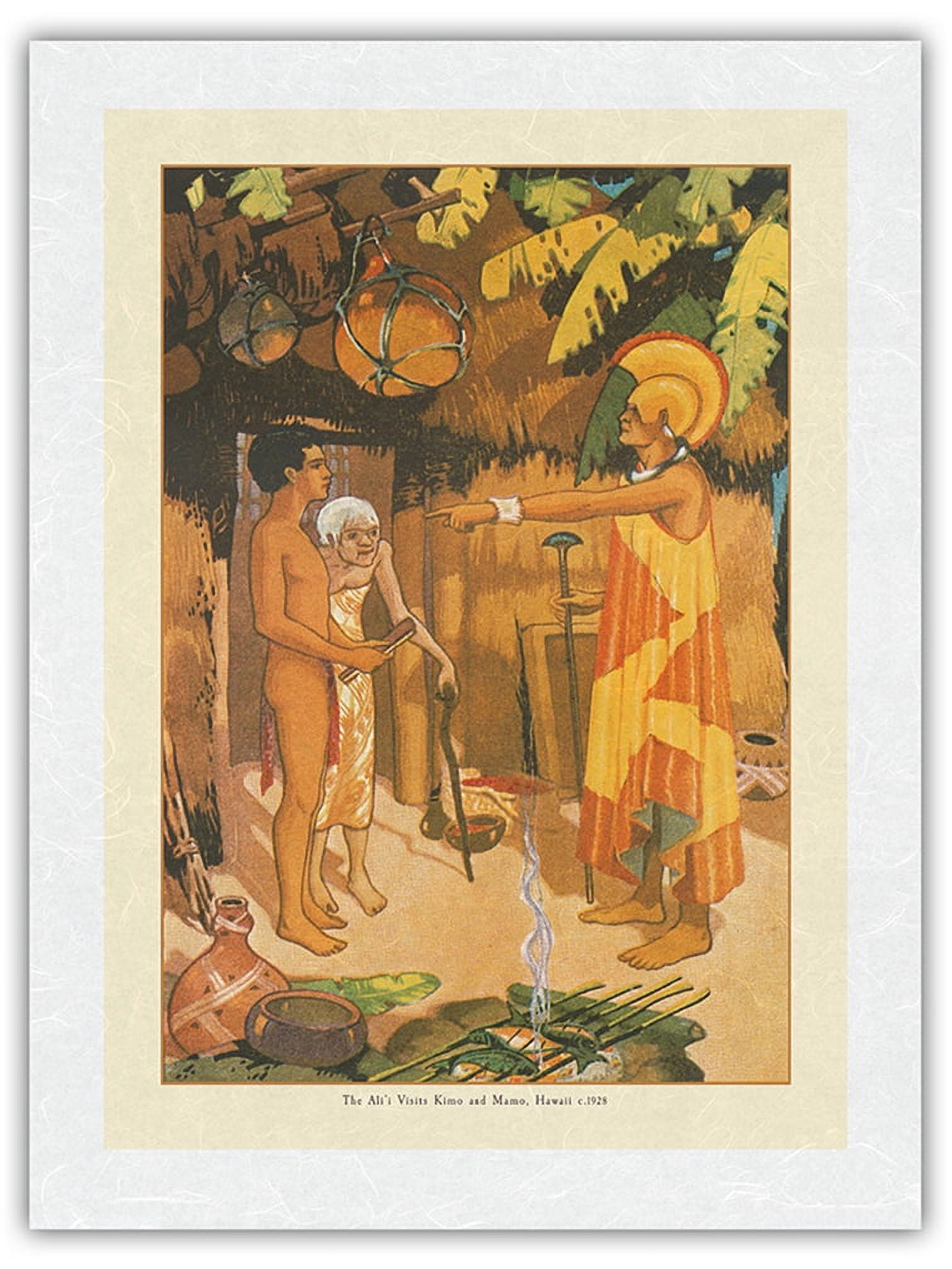 Visited By Hawaiian Aliʻi Chief - Book Plate From Kimo A Story of ...