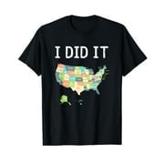 Visited All 50 States Gift Usa Map Gift For Travel T Shirt Walmart Visited All 50 States Gift Usa Map Gift For Travel T Shirt Walmart