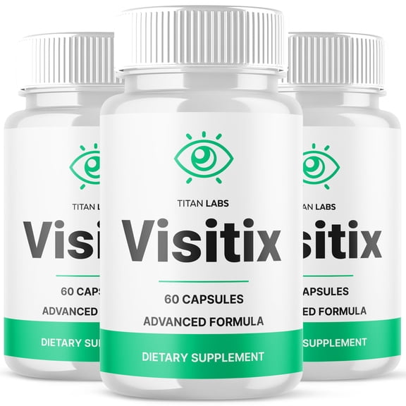 Visitix Advanced Formula Eye Health Supplement Pills for Vision Care 180 Capsules