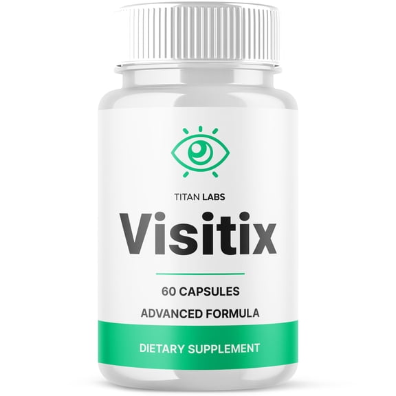 Visitix Advanced Formula Eye Health Supplement Pills for Vision Care 60 Capsules