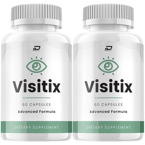 Visitix Eye Support Supplement  Visitix Capsules Vitamins Healthy Vision,2 Pack, 120 Capsules