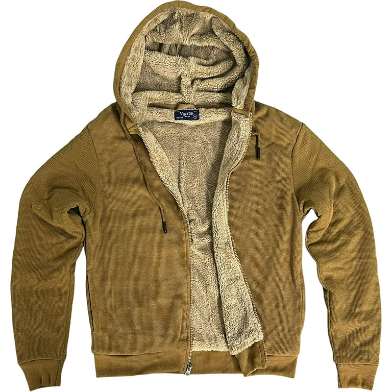 Sherpa lined hoodie walmart sale