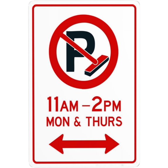 Visitor Parking No Overnight Parking Metal Warning Signs, Cautions Security Tin Sign, Safety Posted Signs for Street Business Wall Decor 8 x 12 Inch