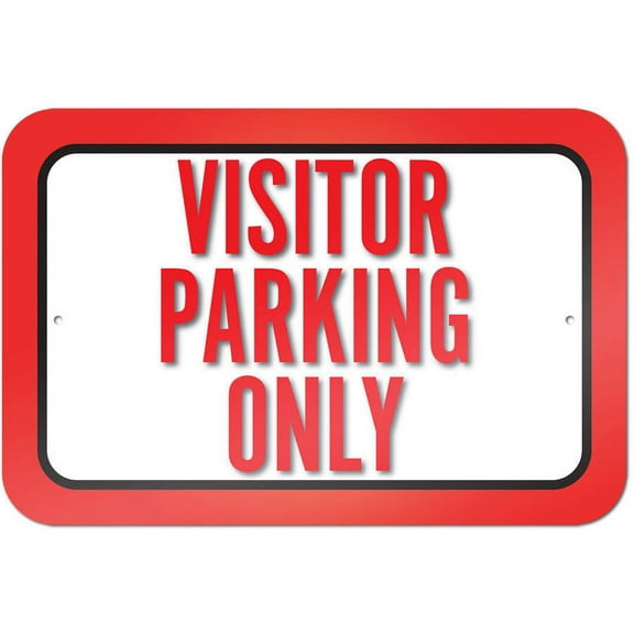 Visitor Parking Only Sign
