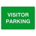 thumbnail image 1 of Visitor Parking Sign Landscape Parking Signs & Permits Metal Sign Tin Sign 8x12 Inch - Caution Safety Warning Security Signs Indoor & Outdoor Signs for Home, Office, Work, 1 of 5