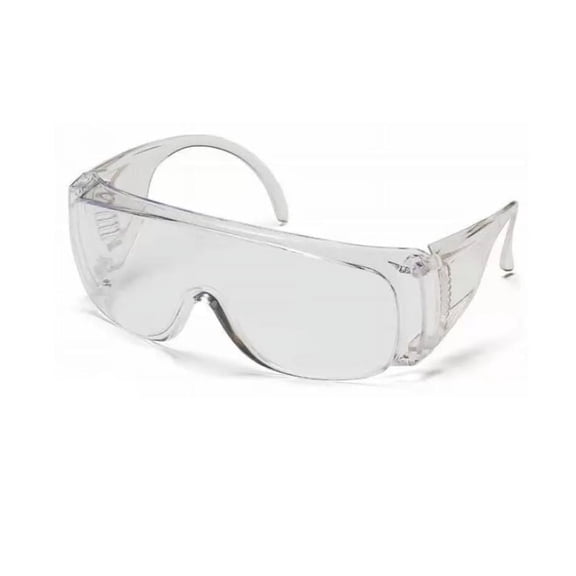 Visitor Spec Safety Glasses, Clear Lens and Clear Frame (10 Pieces) - MS-97200