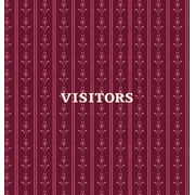 Visitors Book, Guest Book, Visitor Record Book, Guest Sign in Book, Visitor Guest Book: HARD COVER Visitor guest book for clubs and societies, events, (Hardcover)