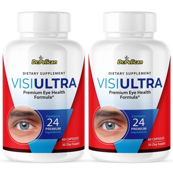 Visiultra- Eye Support- 2 Bottles- 120 Capsules