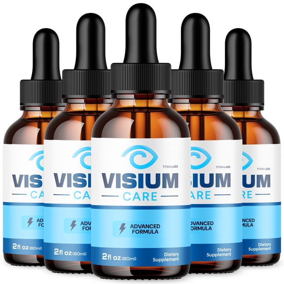 Visium Care Vision Support Drops Advanced Formula Eye Health Supplement VisiumCare 150 Servings