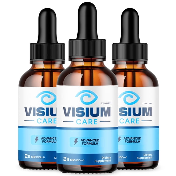 Visium Care Vision Support Drops Advanced Formula Eye Health Supplement VisiumCare 90 Servings