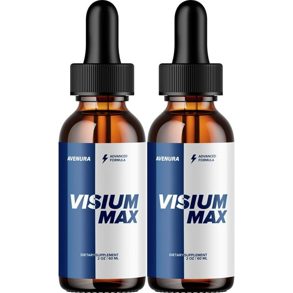 Visium Max Drops Healthy Formula – VisiumMax Drops All Natural Healthy Levels, Extra Strength, Visium Max Reviews, 2 Pack, 2 Month Supply