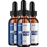 Visium Max Drops Healthy Formula   VisiumMax Drops All Natural Healthy Levels, Extra Strength, Visium Max Reviews, 3 Pack, 3 Month Supply