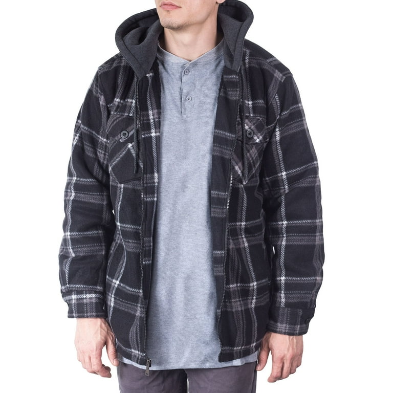 big and tall flannel jackets