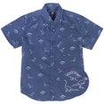thumbnail image 1 of Visive Hawaiian Shirts for Boys Short Sleeve Printed Unique Design Button Up Shirt, 1 of 6