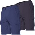 thumbnail image 1 of Visive Men's Hybrid Cargo Shorts - 2-Pack - Quick Dry, 4-Way Stretch, Versatile for Land & Sea - Sizes 30-50 - Ideal for Outdoor Activities: Golf, Hike, Bike, Swim, & Hunt, 1 of 6