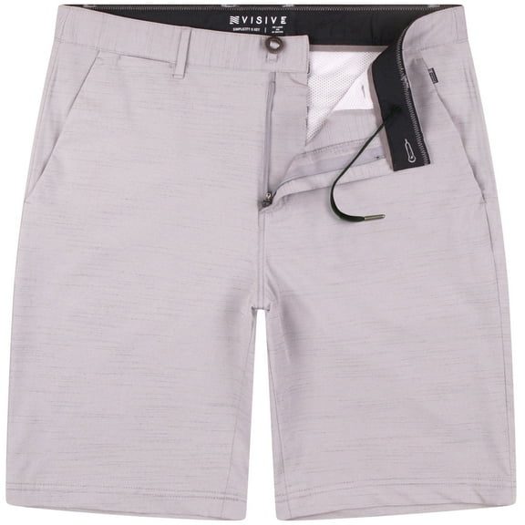 Visive Men's Hybrid Quick Dry Shorts - Stretch Fabric for Golf, Swimming, Hiking - Stylish Casual Wear - Big & Tall Sizes up to 44 - Versatile Land & Sea Comfort - Ultimate Comfort with Classic Fit