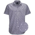 thumbnail image 1 of Visive Mens Big And Tall Short Sleeve Button Shirt, Printed Shark Shirts, 1 of 9