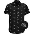thumbnail image 1 of Visive Mens Big And Tall Short Sleeve Button Shirt, Printed Taco Shirts, 1 of 6