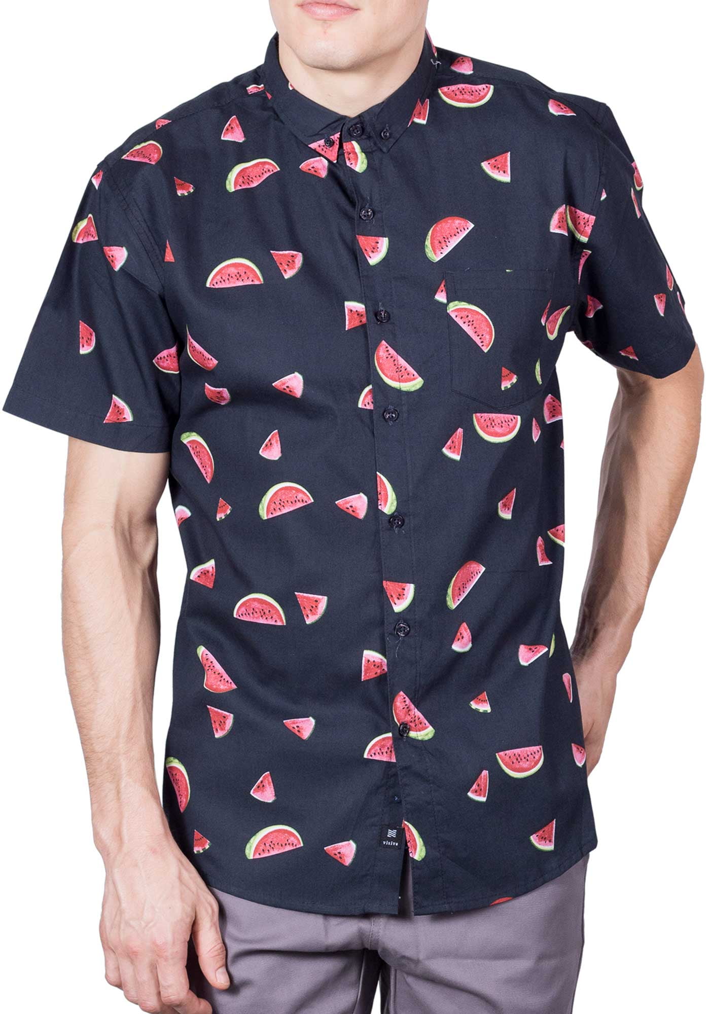 Crushed 3/4 Sleeve Melon Shirt