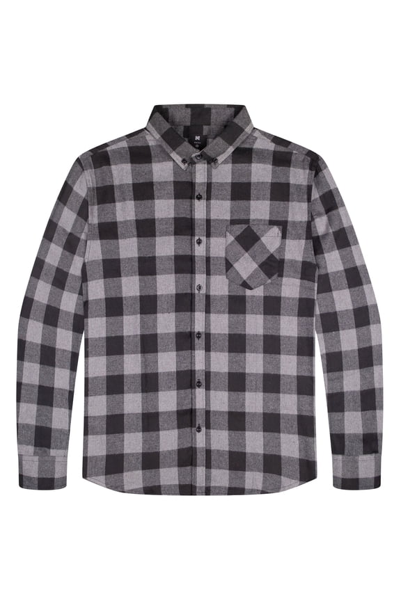 Mens Flannel Shirts Long Sleeve Big And Tall Heavy Shirt For Men