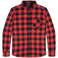 thumbnail image 1 of Visive Mens Flannel Shirts Long Sleeve Big And Tall Heavy Shirt For Men, 1 of 7