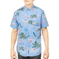 thumbnail image 1 of Visive Mens Hawaiian Shirt For Men Short Sleeve Button Up Tropical Summer Shirts, 1 of 6