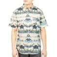 thumbnail image 1 of Visive Mens Hawaiian Shirt For Men Short Sleeve Button Up Tropical Summer Shirts, 1 of 7