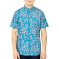 thumbnail image 1 of Visive Mens Hawaiian Shirt For Men Short Sleeve Button Up Tropical Summer Shirts, 1 of 7
