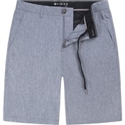 Visive Mens Hybrid Quick Dry Board Shorts - Stretch Fabric for Golf, Swimming, Hiking - Stylish Summer Casual Wear - Big & Tall Sizes 30-44 - Versatile Shorts - Ideal for Active Lifestyles & Vacations