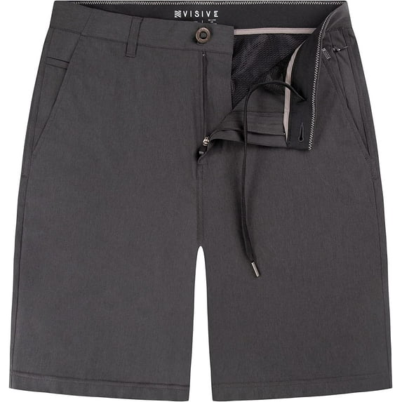 Visive Mens Hybrid Quick Dry Board Shorts - Stretch Fabric for Golf, Swimming, Hiking - Stylish Summer Casual Wear - Big & Tall Sizes 30-44 - Versatile Shorts - Ideal for Active Lifestyles & Vacations