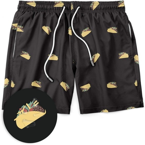 Visive Mens Quick-Dry Elastic Waist Swim Trunks - Versatile Stretch Boardshorts for Swimming and Casual Wear - Comfortable Fit up to 2XL - Perfect for Beach, Pool, Vacation.