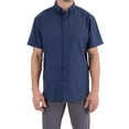 thumbnail image 1 of Visive Oxford Men's Dress Shirt - Short Sleeve Button Down - Comfortable Casual Fit - Available in Big and Tall Sizes - Solid Modern Colors - For All Occasions - Versatile for Office and Casual Wear, 1 of 7