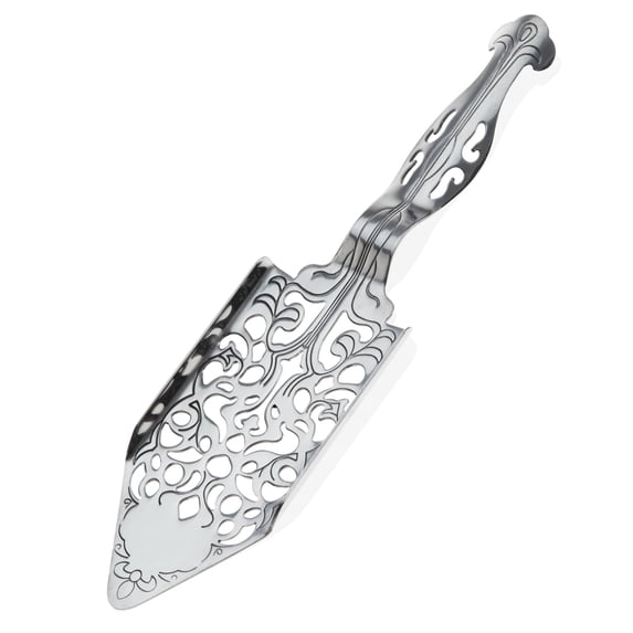 Viski Absinthe Stainless Steel Spoon Vintage Style Absinthe Dripper, Silver