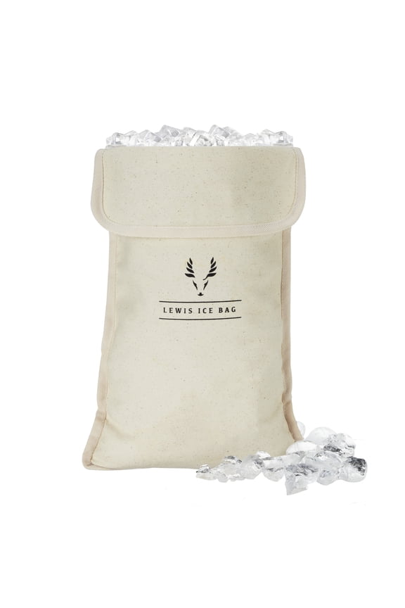 Bartender's Lewis Ice Bag, Ice Crushing Bag for Cocktails, Set of 1