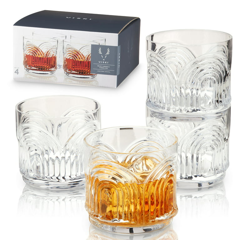 https://i5.walmartimages.com/seo/Viski-Beau-Stemless-Lowball-Glasses-Set-4-Vintage-Crystal-Drinking-Whiskey-Old-Fashioned-Scotch-Bourbon-Art-Deco-Cocktail-Arch-Design-11oz_fbce32f8-8fa2-482d-ad64-6fab8b9b546e.e0b64f6a01ca5d788f83da337b86f710.jpeg?odnHeight=768&odnWidth=768&odnBg=FFFFFF