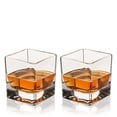 thumbnail image 1 of Viski Braque Rocks Glasses, Whiskey Drinkware Home Bar Gifts, 10oz Set of 2, 1 of 12