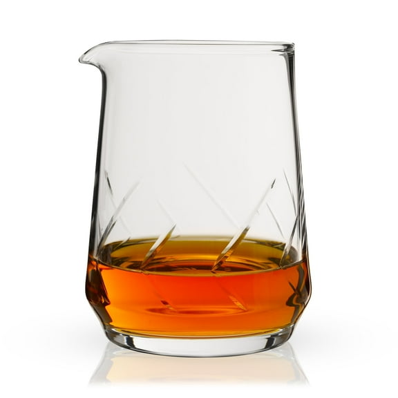 Viski Burke Crystal Mixing Glass for Home Bar, Bartender Gifts, Party 28 oz