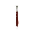 thumbnail image 1 of Viski Channel Knife, Cocktail Garnish Citrus Zester, Walnut Wood & Stainless Steel Bar Tool with Rivets, Set of 1, Brown, 1 of 6