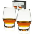 thumbnail image 1 of Viski Whiskey Glasses with Heavy Footed Base, Mens Gifts, 18.5oz Set of 2, 1 of 6