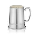 thumbnail image 1 of Viski Stainless Steel Beer Mug, Pint Glass for Pilsners and Lagers, 16 oz, 1 of 5