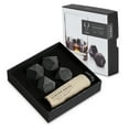 thumbnail image 1 of Viski Glacier Rocks Hexagonal Basalt Whiskey Stones, Whiskey Rocks Set of 4, 1 of 5