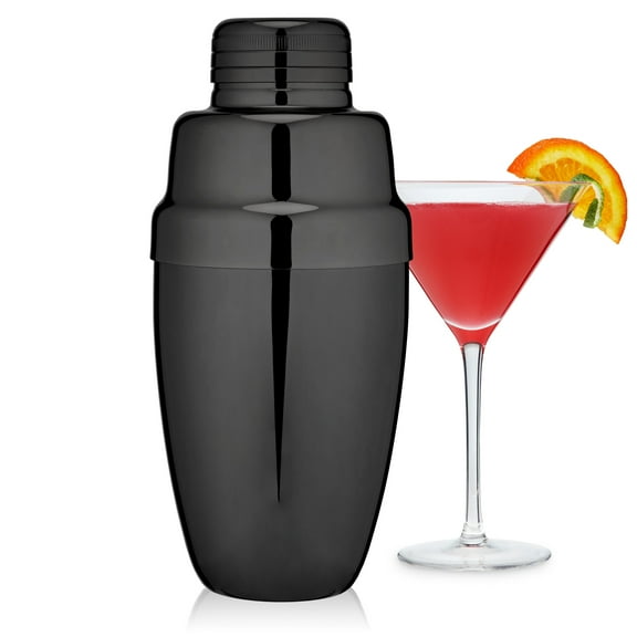 Viski Heavyweight Cocktail Shaker for Party, Home Bar Gifts 16.5oz Gunmetal