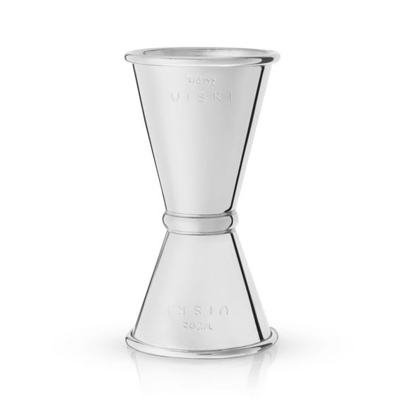 Viski Japanese Style Small Double Jigger for Cocktail Party, Home Bar Gifts