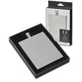 thumbnail image 1 of Viski Stainless Steel Slim Flask for Liquor, Whiskey, Vodka, Rum, Gifts 2oz, 1 of 6