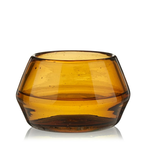Viski Tequila Drinking Glasses, Mexican Glassware, 5 oz Set of 1, Amber