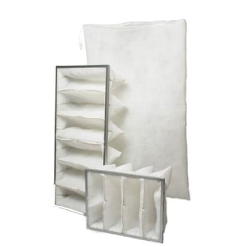 Viskon-Aire 420-035 Exhaust Cube Filter, 15" x 24" x 20", Poly Scrim, 6-Pack