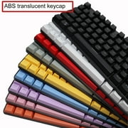 Visland 104Pcs Gaming Keyboard Caps,Universal Keycaps for Mechanical Keyboard,ABS Backlight Wear-Resistant Key Caps Replacement Keyboard Accessories