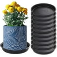 thumbnail image 1 of Visland 10PCS Plant Saucer, Durable Plant Tray Flower Pot Saucer Round Pallets for Indoors and Outdoor, Plant Container Accessories, 1 of 6