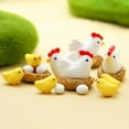 thumbnail image 1 of Visland 12PCS Mini Animals Miniature Figurines Fairy Garden Miniature Moss Landscape DIY Terrarium Crafts Ornament Accessories for Home Décor, 1 of 8