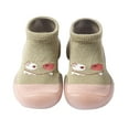 thumbnail image 1 of Visland 1Pair Baby Comfortable Rubber Sole Sock Shoes for First Steps, 1 of 9